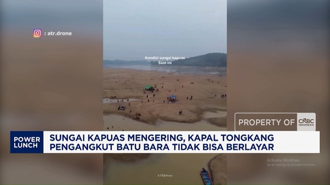Video: Rivers Drying Up, Fish Dying, and Coal Barges Halted