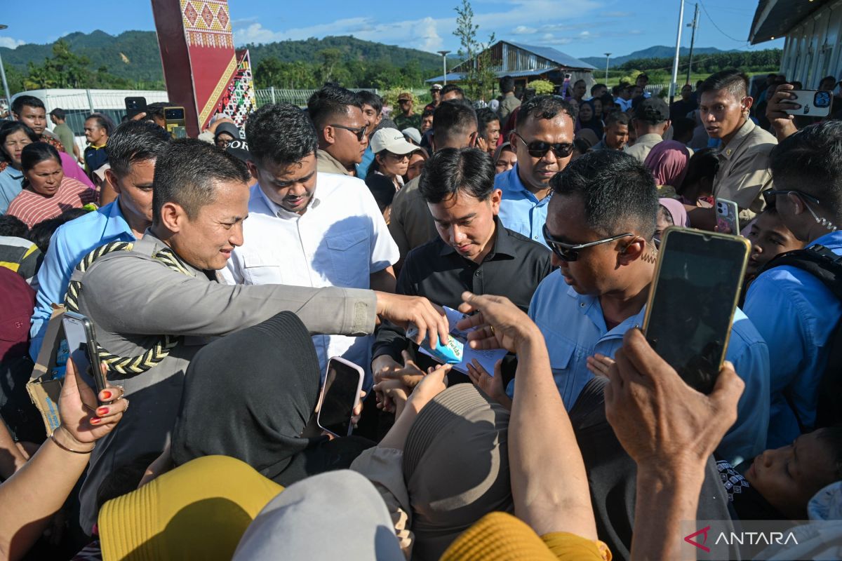Vice President Gibran Ensures Permanent Housing Will Soon Be Built in South Tapanuli
