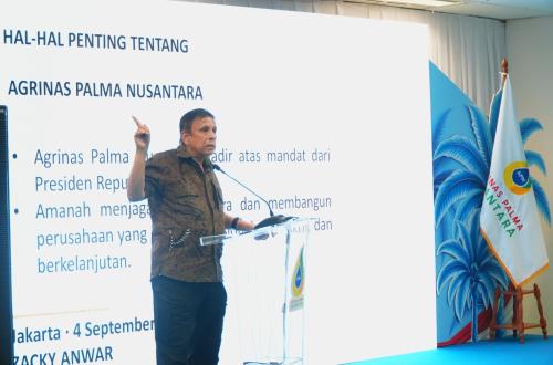 Agrinas Palma Emphasises Integrity and Solidarity in Executing Government Mandate