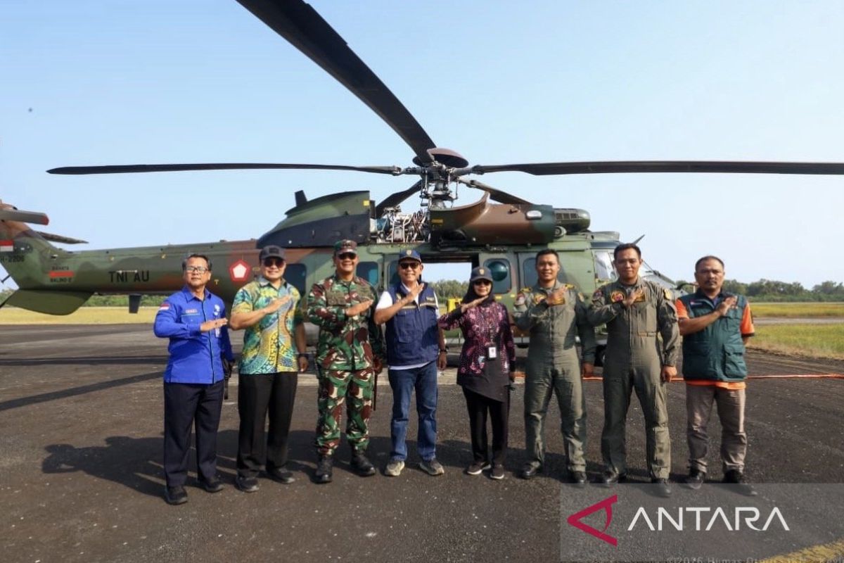 IKN targets five locations for aerial wetting to prevent forest and land fires
