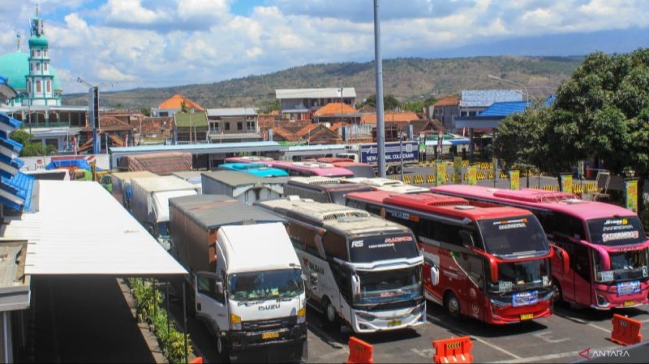 Truck Queues at Ketapang Port Decrease from 16 Kilometres to 7 Kilometres