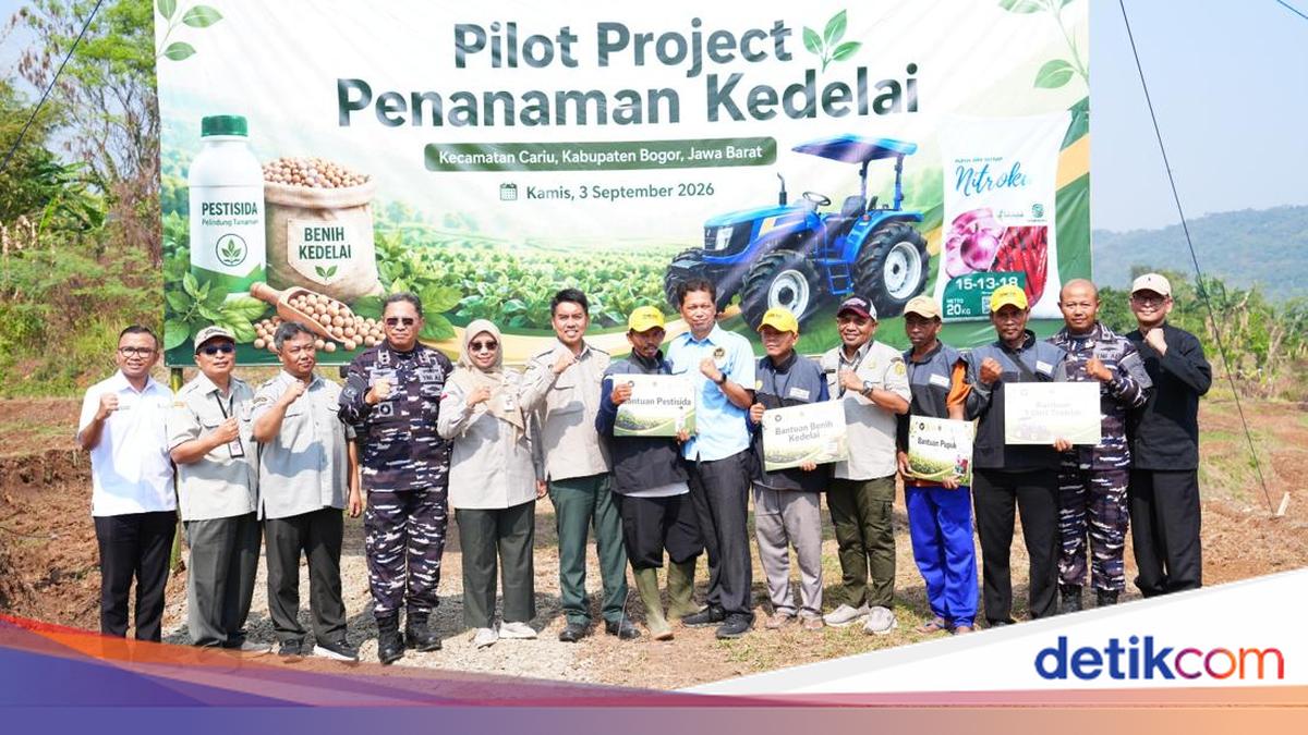 To Reduce Imports, Food Coordinating Ministry Launches Soybean Pilot Project in Cariu