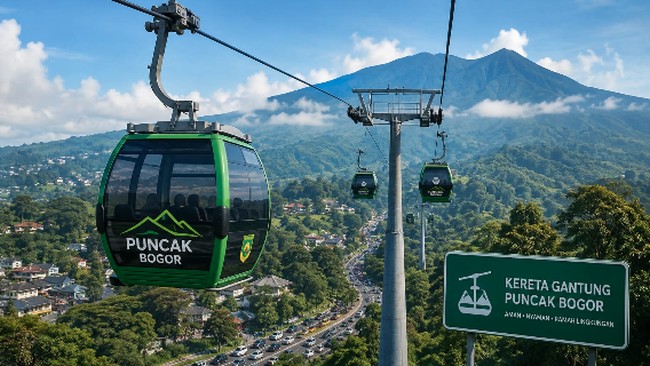 Latest Updates on Cable Car Project in Puncak Bogor Region