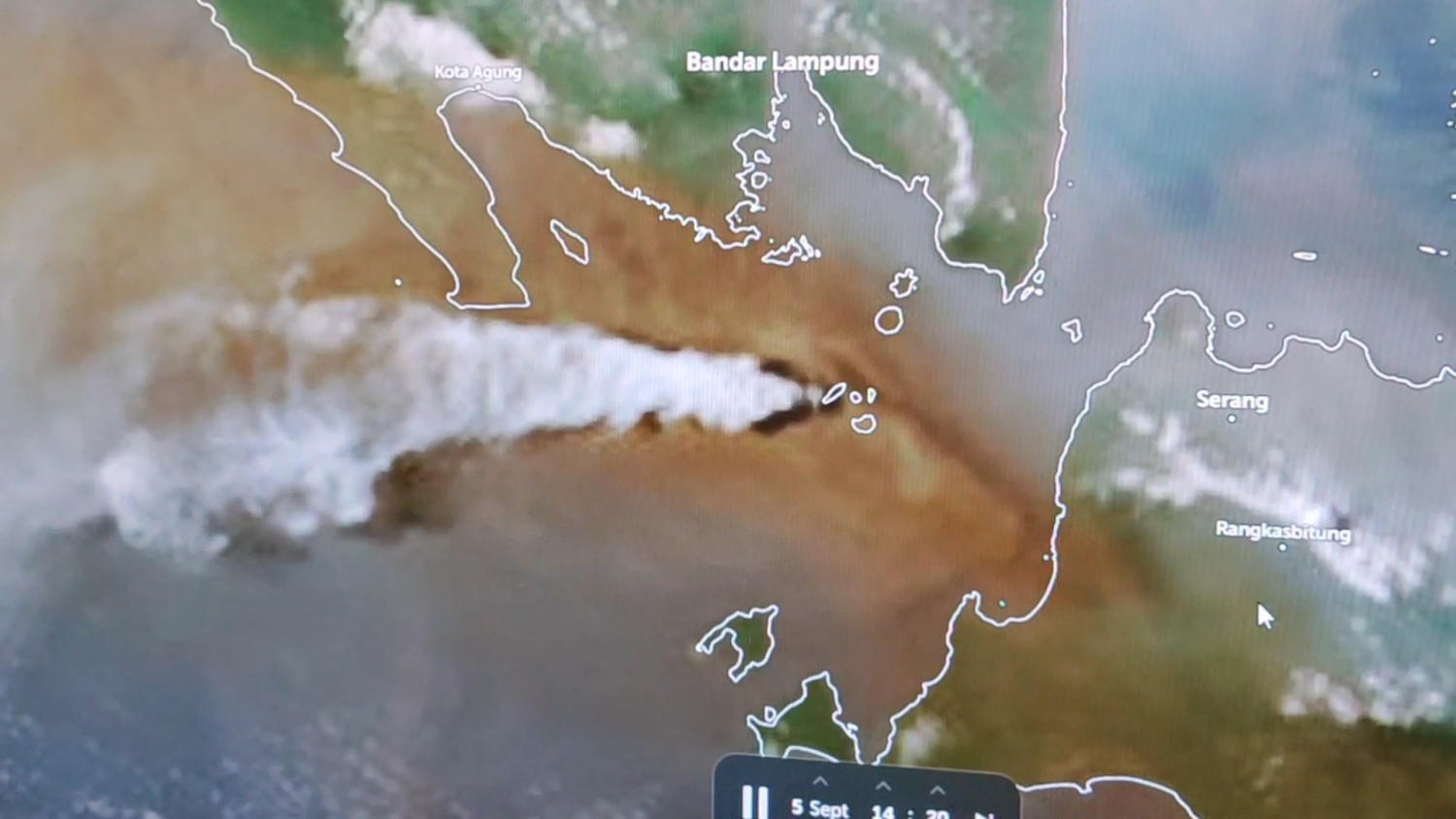 PVMBG Records 240 Eruptions of Mount Anak Krakatau Since July