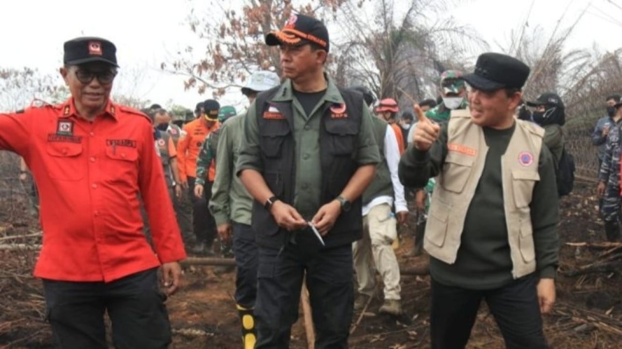 Peatland Injection Method Used to Extinguish Forest Fires in West Kalimantan