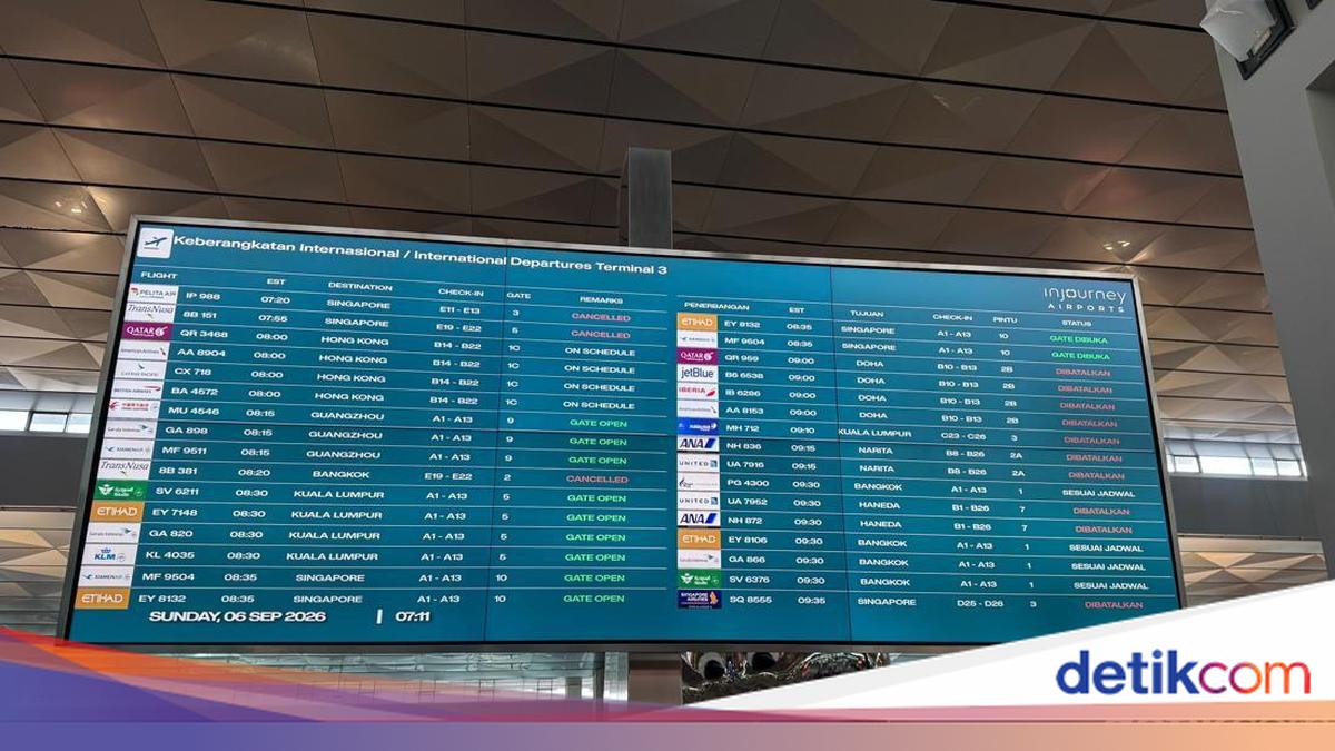 209 Flights at Soekarno-Hatta Affected by Anak Krakatau Volcanic Ash