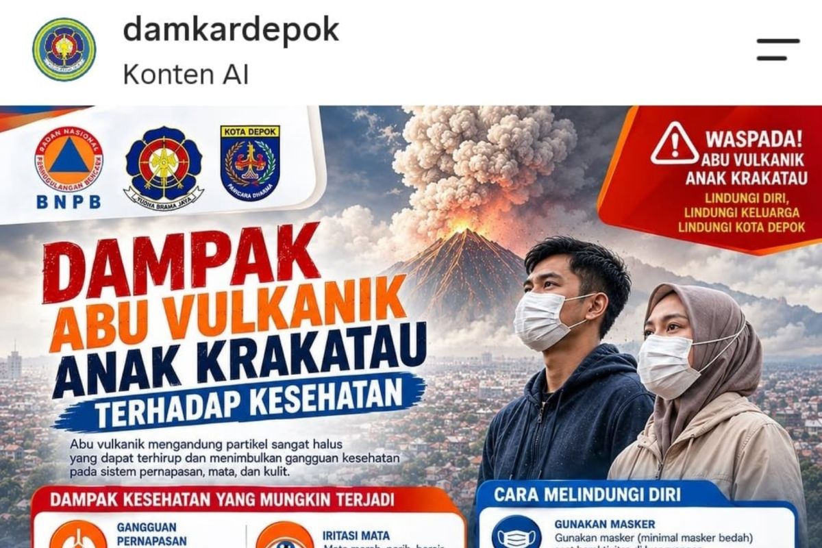 Exercise caution when cleaning volcanic ash, dispose of it in sealed bags