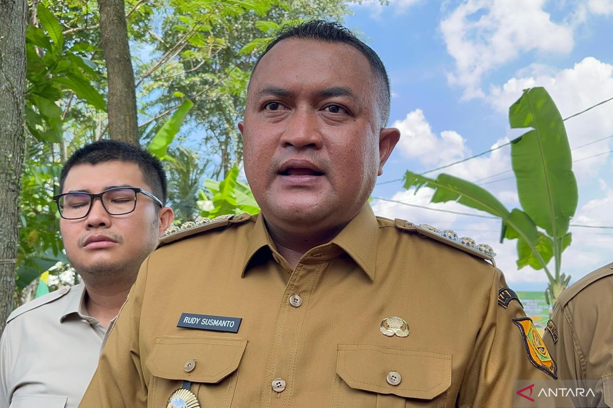 Bogor Regency extends volcanic ash cleanup until next week