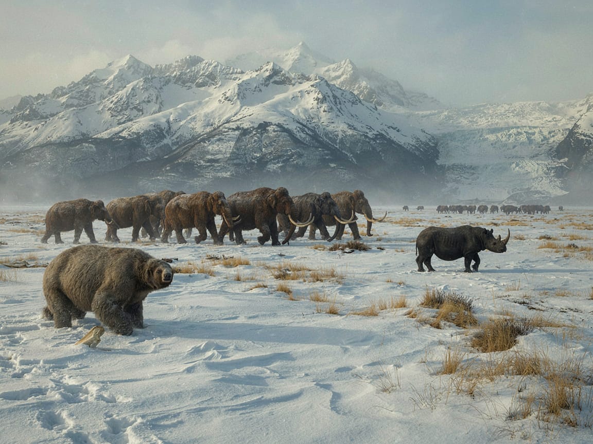 Why Were Ice Age Animals Giant-Sized? An Evolutionary Explanation