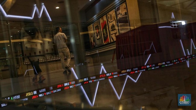 IHSG Ends in the Red, Closing Down 0.25%