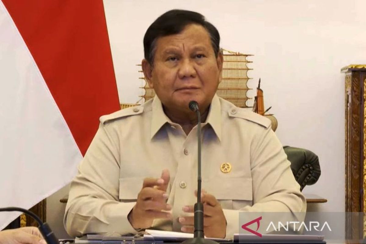 Prabowo orders comprehensive disaster mitigation master plan