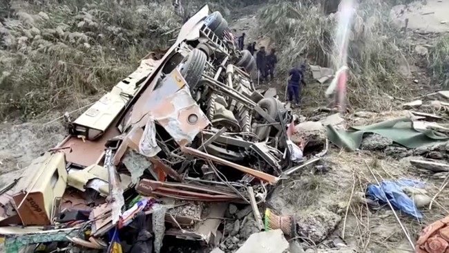 Deadly Bus Crash into Ravine Kills 25 Schoolchildren