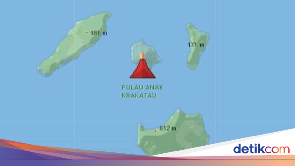 Mount Anak Krakatau Erupts Again with Durations of 10 to 15 Seconds