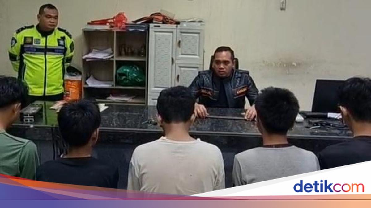 Police Arrest Five Students Planning a Brawl in Bogor, Machete Seized