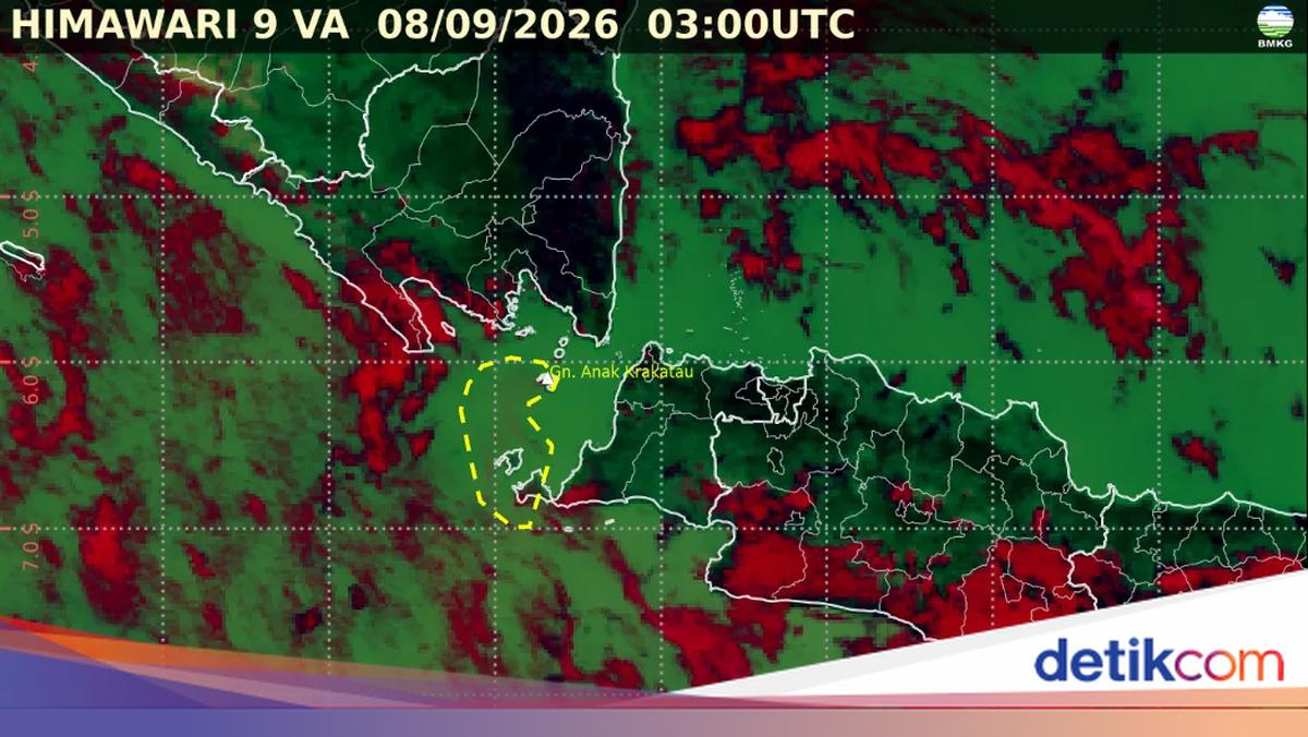 Eruption Intensity of Anak Krakatau Declines, Volcanic Ash Moving Away from Indonesia