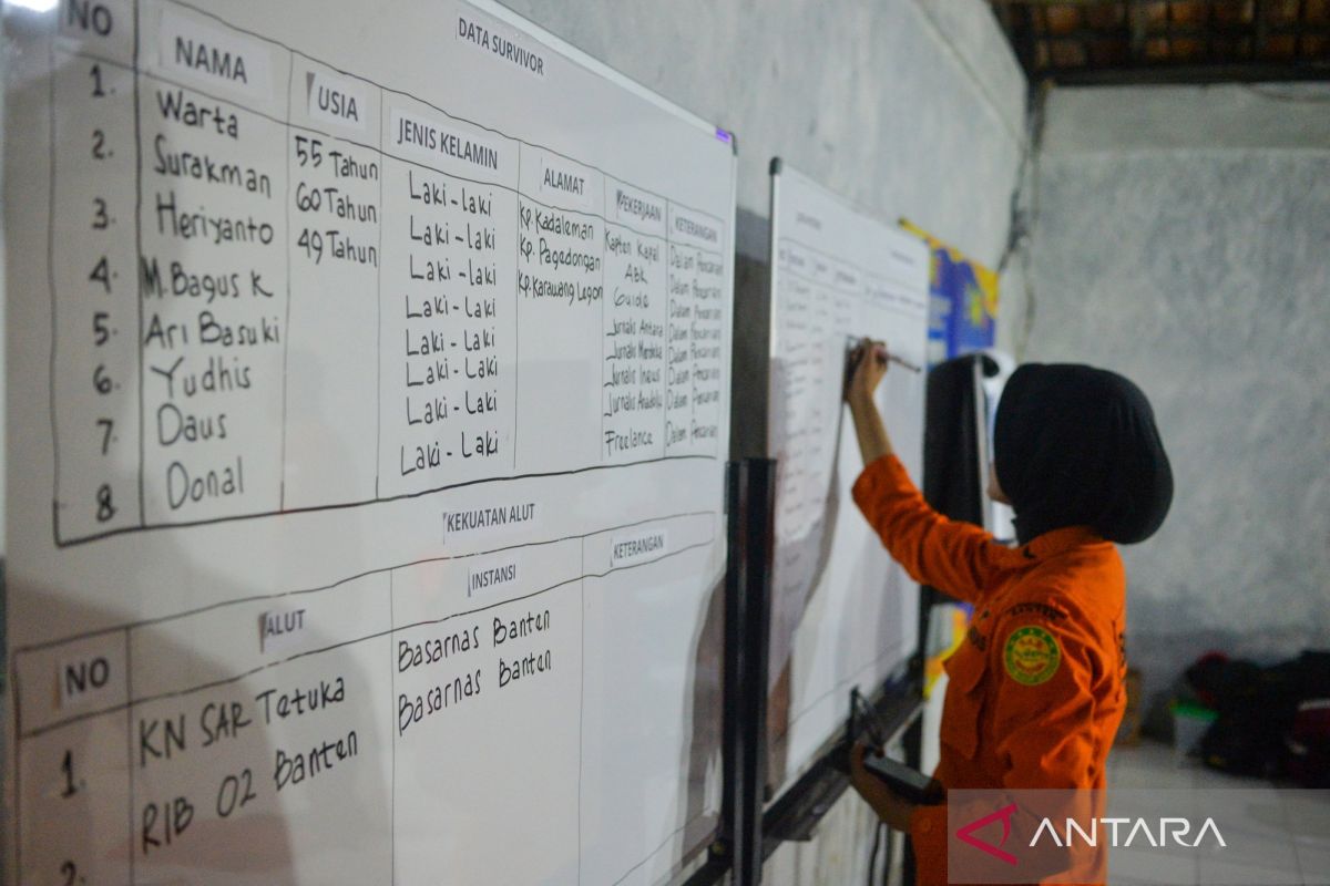 Banten SAR Office Deploys Three Sea Vessels to Search for Journalists in Sunda Strait