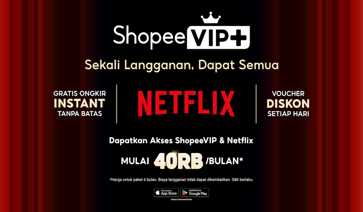 ShopeeVIP+ Launches New Subscription Model Featuring Netflix Access