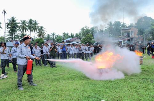 West Aceh Strengthens Early Detection in Villages, Village Security Task Forces Deployed