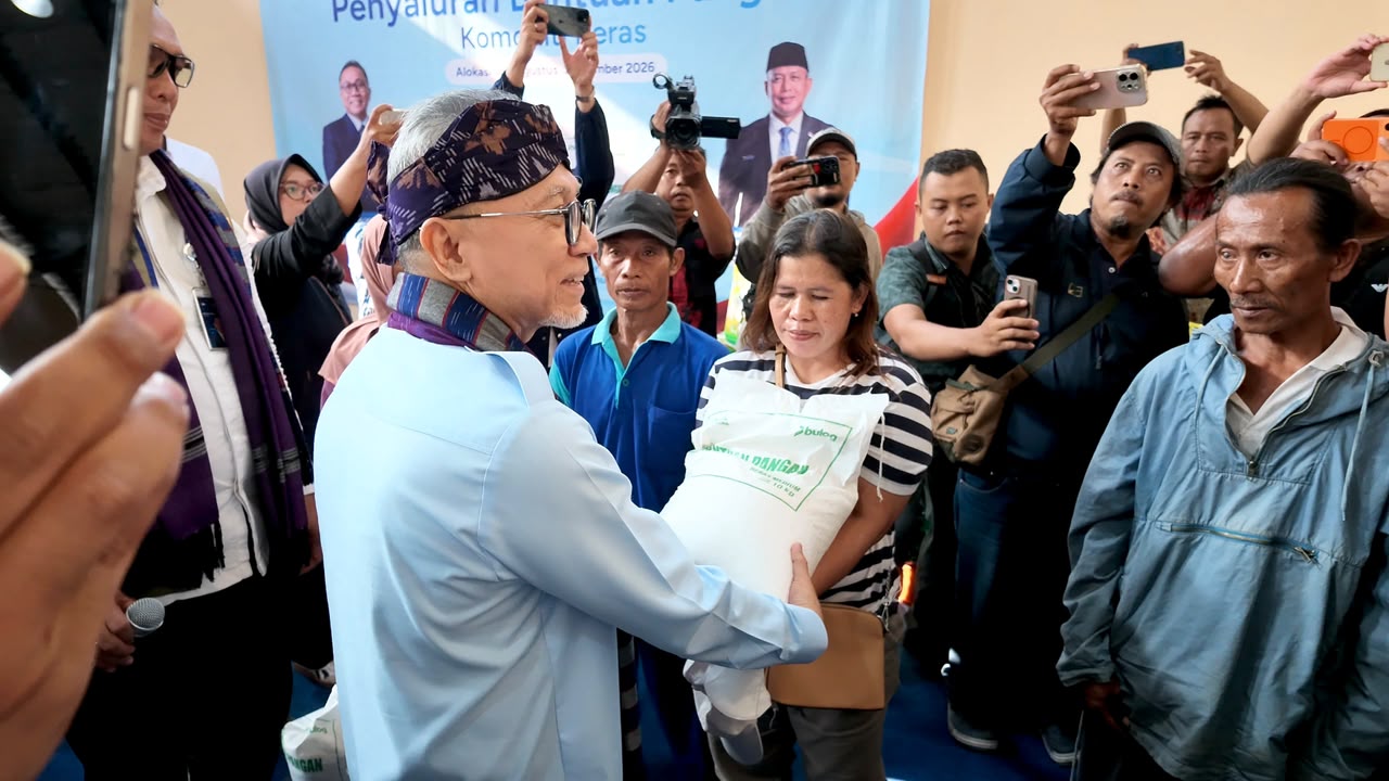 30kg Rice Food Assistance Begins Distribution in East Java, Starting with Kediri