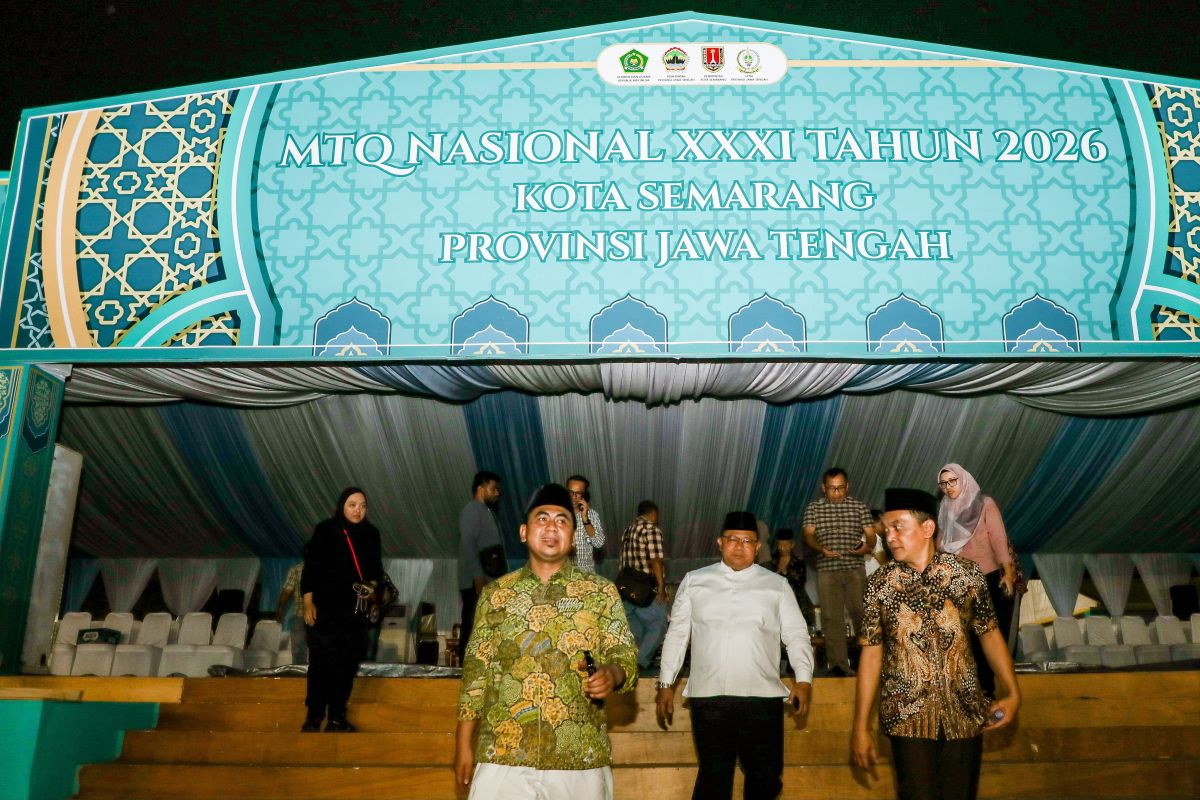 Central Java Provincial Government Prepares Videotrons for National MTQ Opening Public Viewing