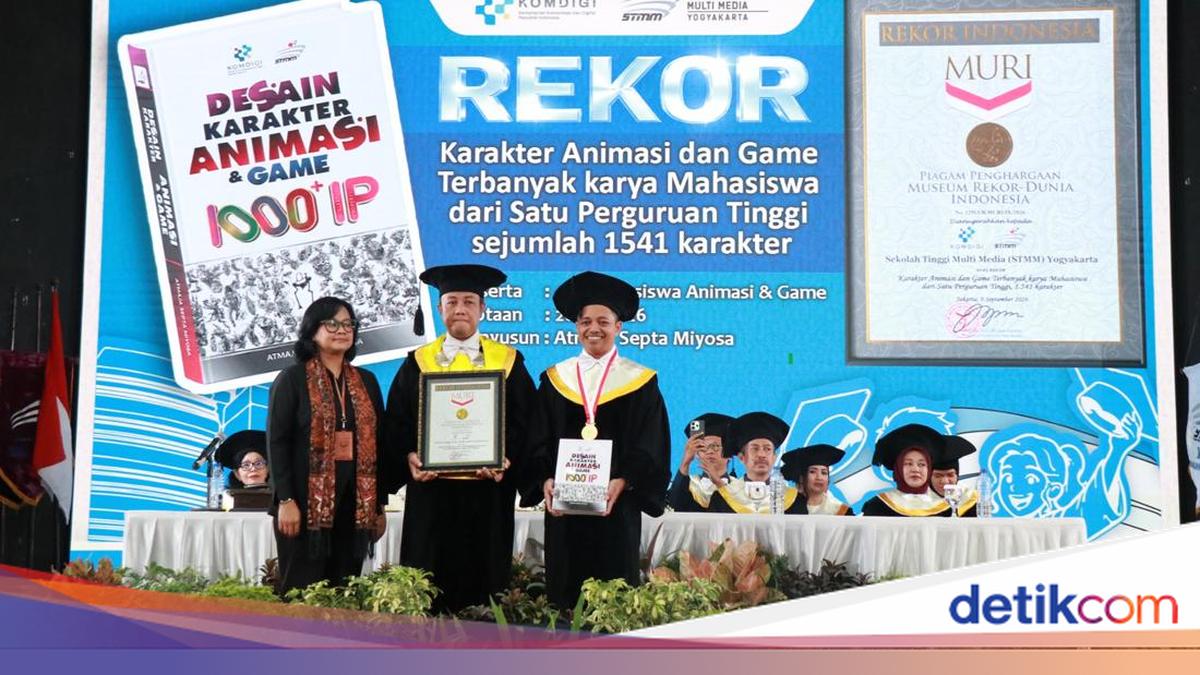 STMM Yogyakarta Sets MURI Record with 1,541 Animation Characters