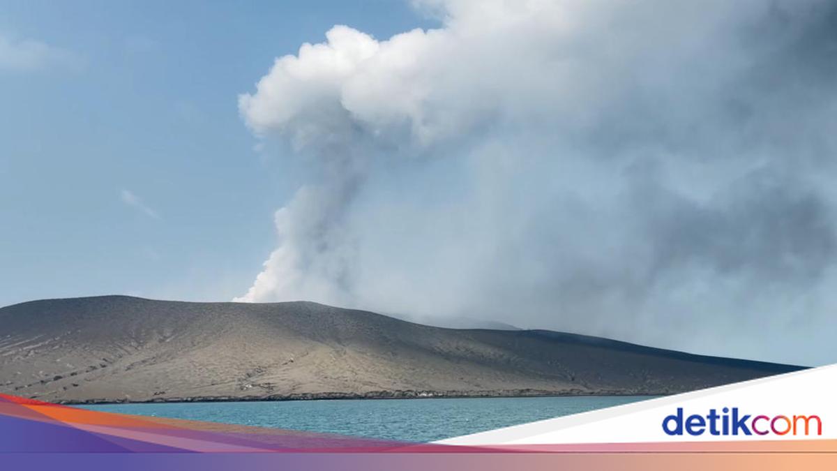 Volcanic Ash Dispersion from Anak Krakatau Not Detected This Morning