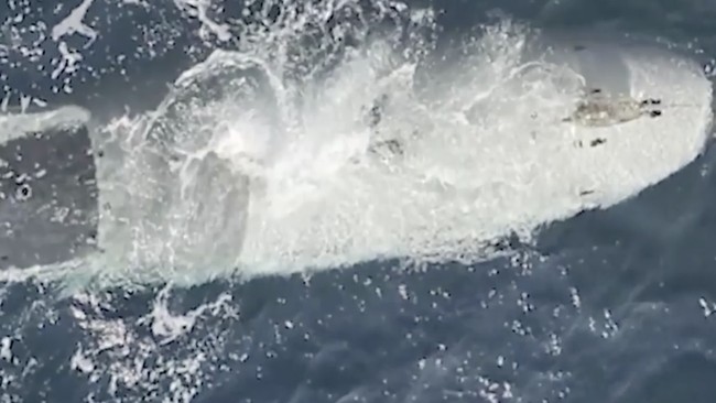 Appearance of US Underwater Drone Seized by Iran in Strait of Hormuz