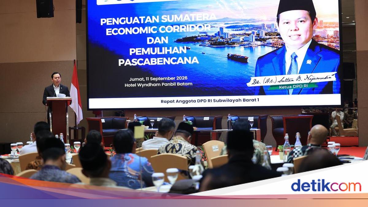 DPD Chairman Urges Development of Sumatra Economic Corridor Post-Disaster