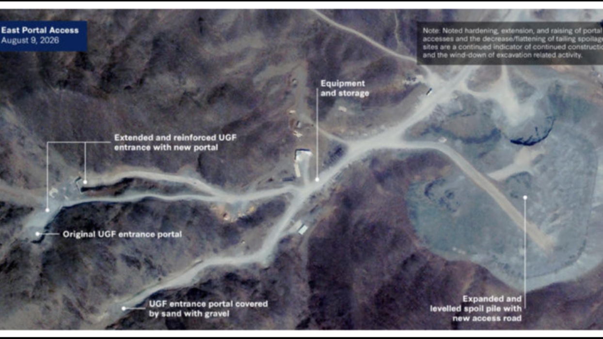 Iran's Nuclear Activity at Pickaxe Mountain Increases, Trump Issues Stern Warning