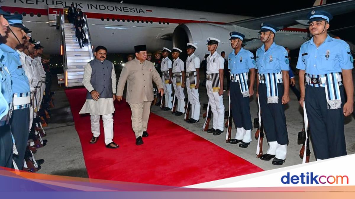 Prabowo Arrives in India to Attend 18th BRICS Summit as Full Member