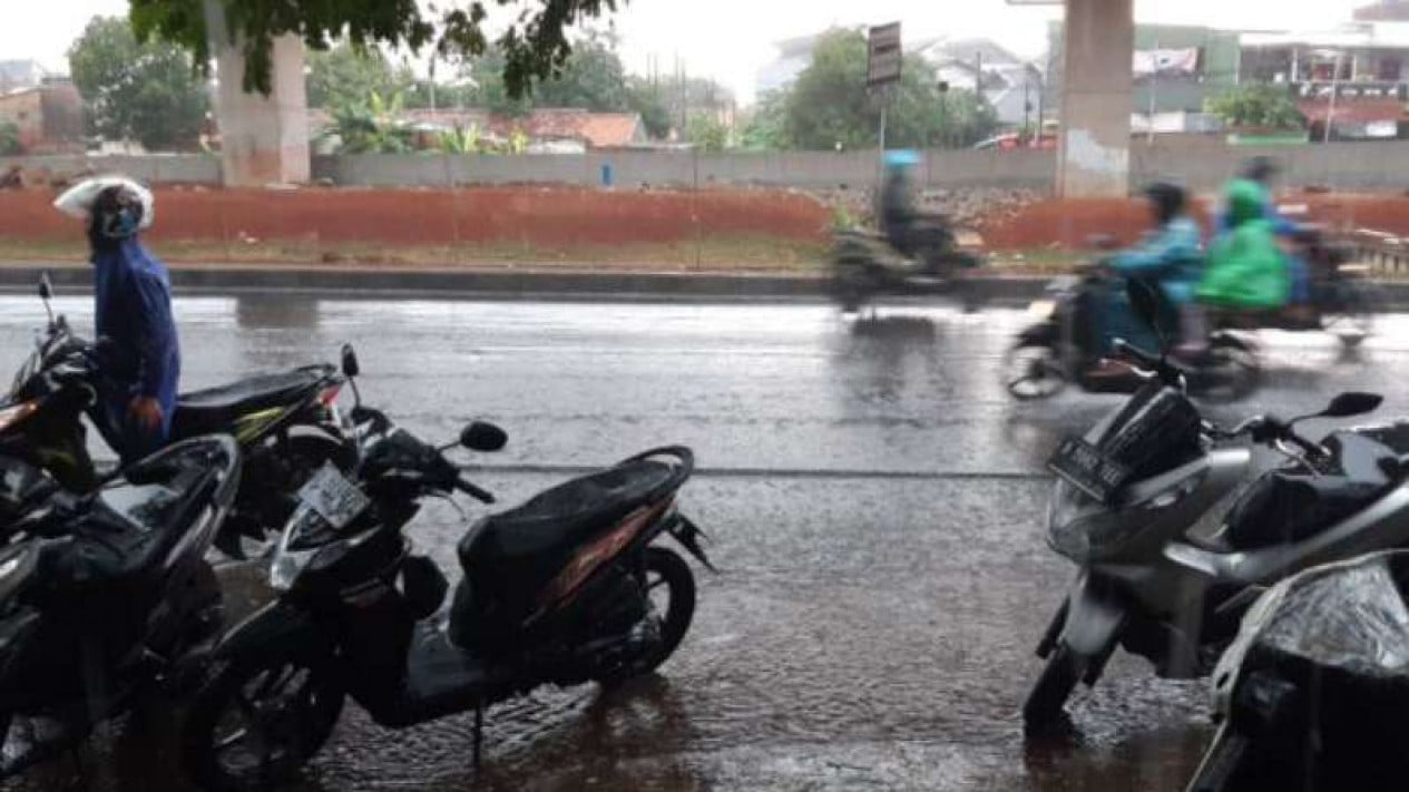 Major Cities in Indonesia Potential for Rainfall Today