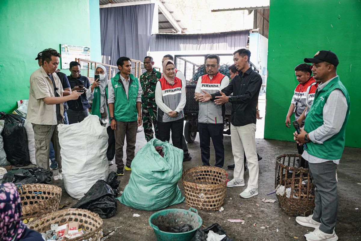 Pertamina develops waste management ecosystem in Guwosari, Bantul
