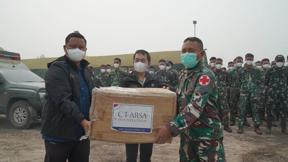 CTARSA Foundation Supports Central Kalimantan Forest Fire Task Force and Distributes 8,000 Masks