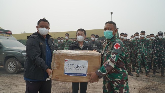 CTARSA Foundation Supports Central Kalimantan Forest Fire Task Force
