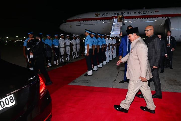 Prabowo Returns to Indonesia After 2026 BRICS Summit