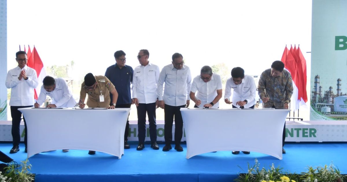 Pertamina NRE Establishes Bioethanol Development Centre in Lampung with 60 KL Capacity