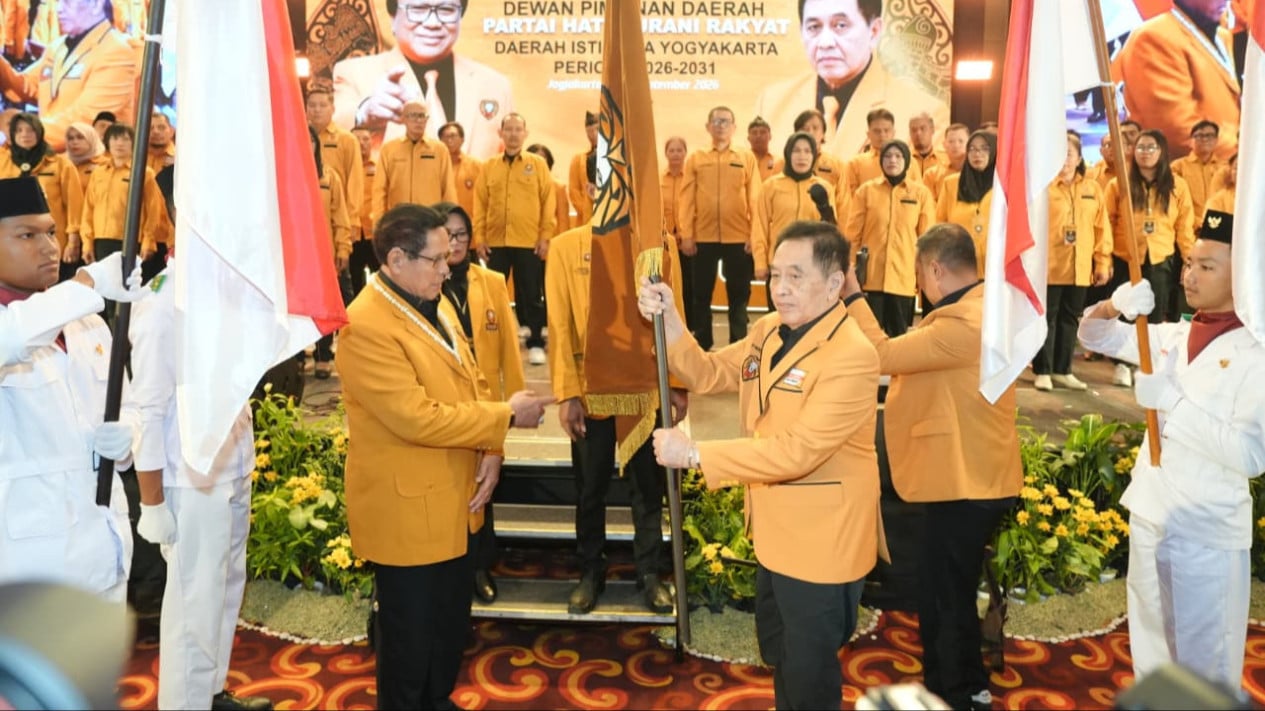 Oso's Message to Newly Inaugurated Hanura DPD Officials in DIY