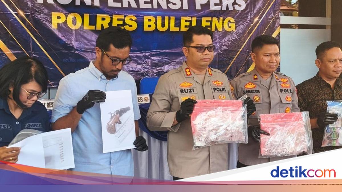Police Uncover Crystal Meth Network in Buleleng, 117 Packets Ready for Distribution Seized