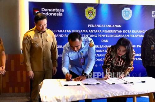 Paying Market Levies Is Now Easier: Bank Mantap Partners with Kupang City Perumda