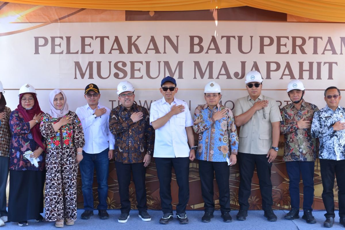 PTPP begins construction of Rp145.3 billion Majapahit Museum