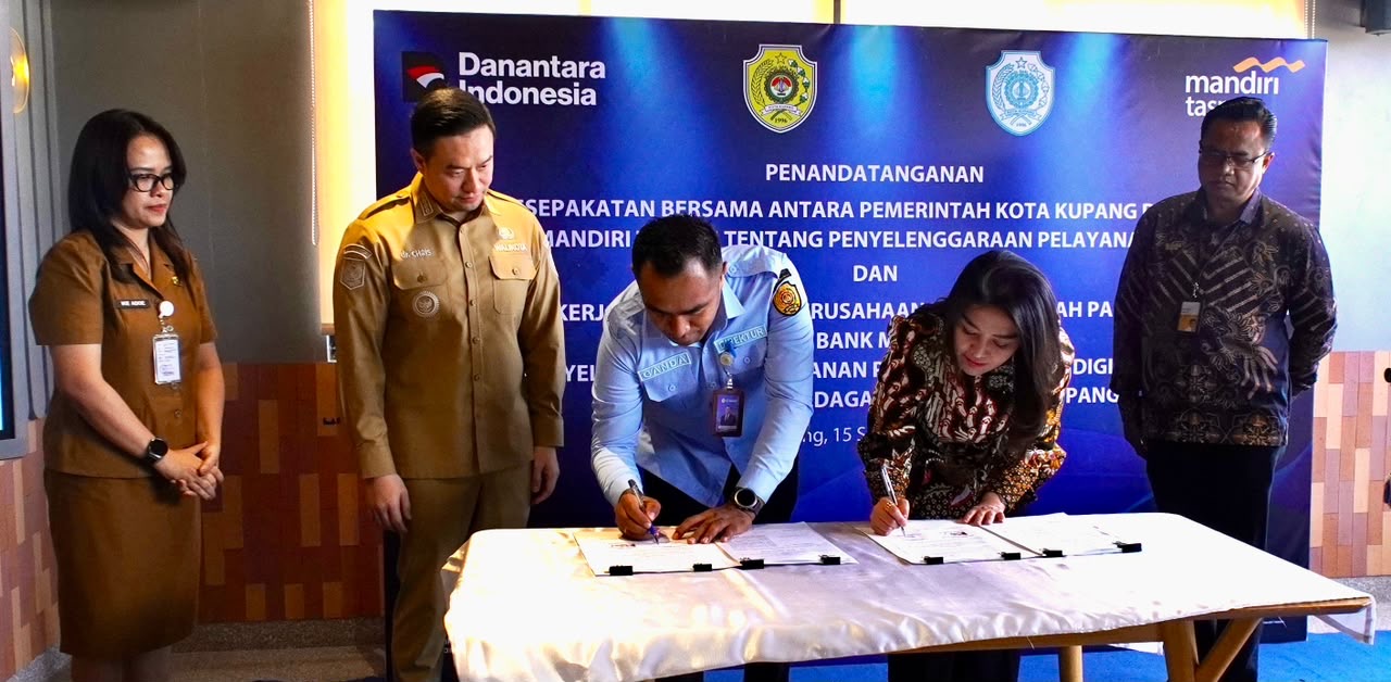 To Support Governance Efficiency, Markets in Kupang Adopt Bank Mantap's Digital Services