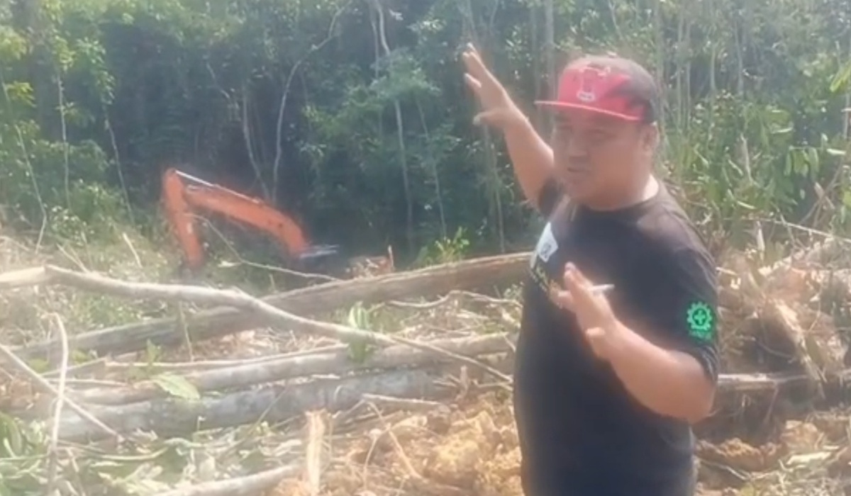 Forest Fire Task Force Seizes Heavy Machinery in Kaliorang Forest Area