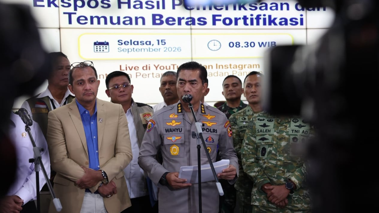 Polri Supports Agriculture Minister Amran in Taking Firm Action Against Problematic Fortified Rice, Citing Indications of Fraud