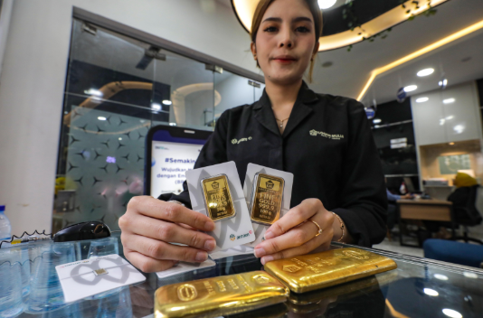 Antam Gold Prices Rise Slightly Today to Rp2.593 Million per Gram