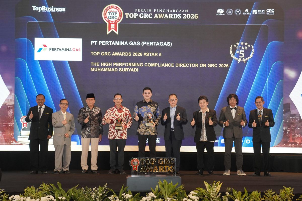 Pertagas achieves highest honour at TOP GRC Awards 2026