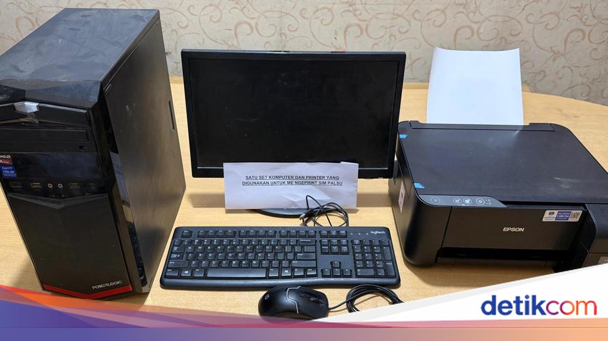 Modus Operandi of Forgery Syndicate in Siak Revealed: Modifying Stolen Driving Licences