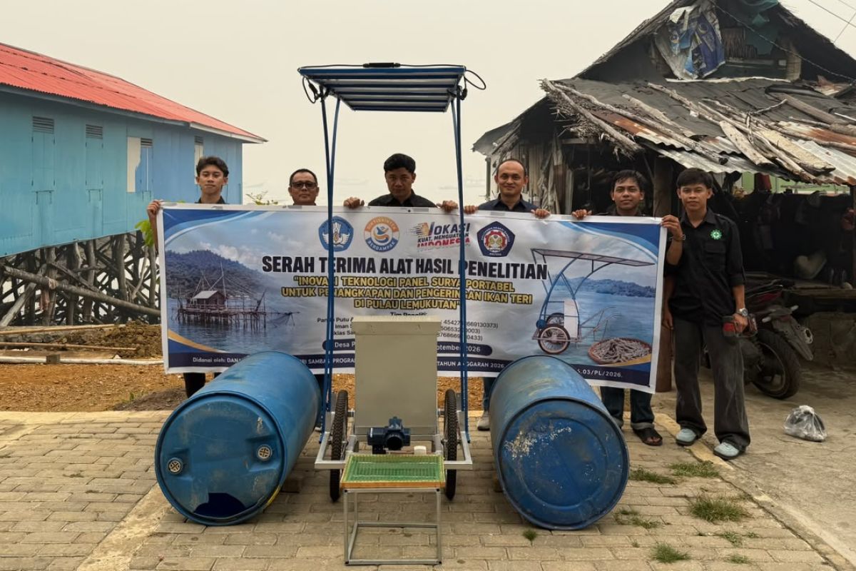 Poltesa Implements Solar-Powered Blower Innovation for Lemukutan Fishermen