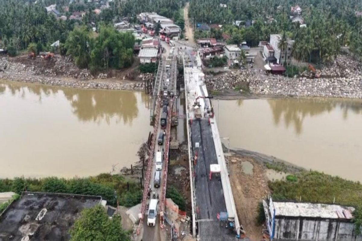 Public Works Ministry Permanently Restores Three Bridges Following Aceh Disaster
