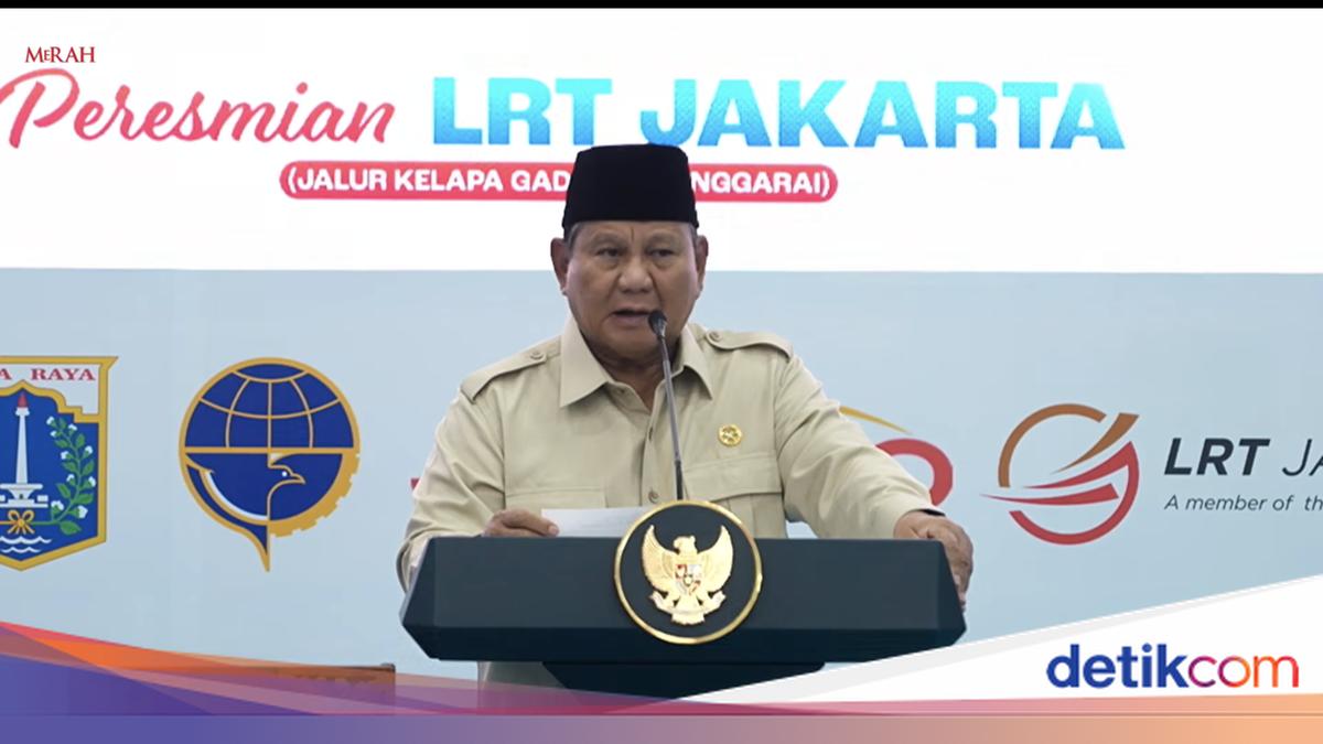 Prabowo: Jabodetabek is the Largest Metropolitan Area in the World