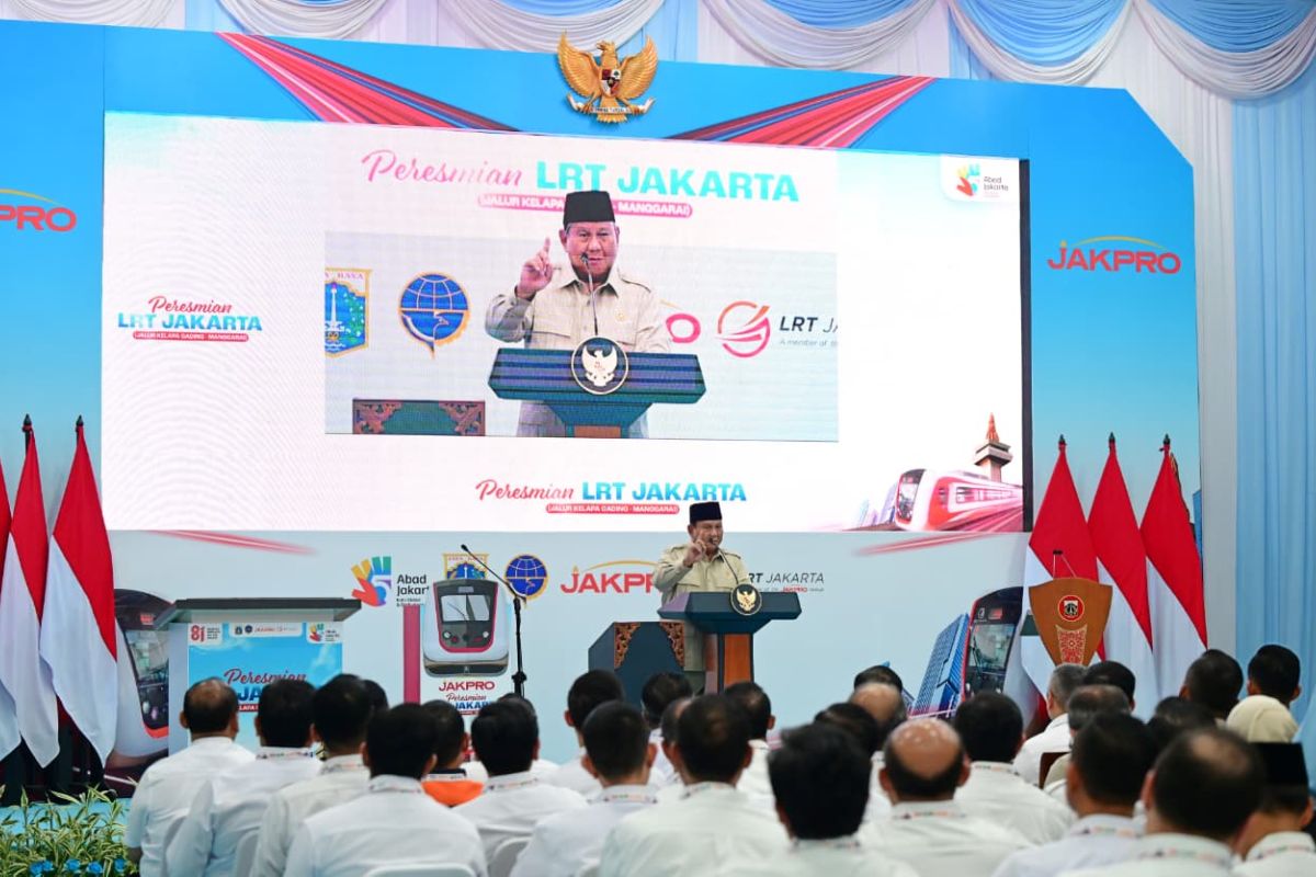 Prabowo supports Pramono's green space policy for Jakarta